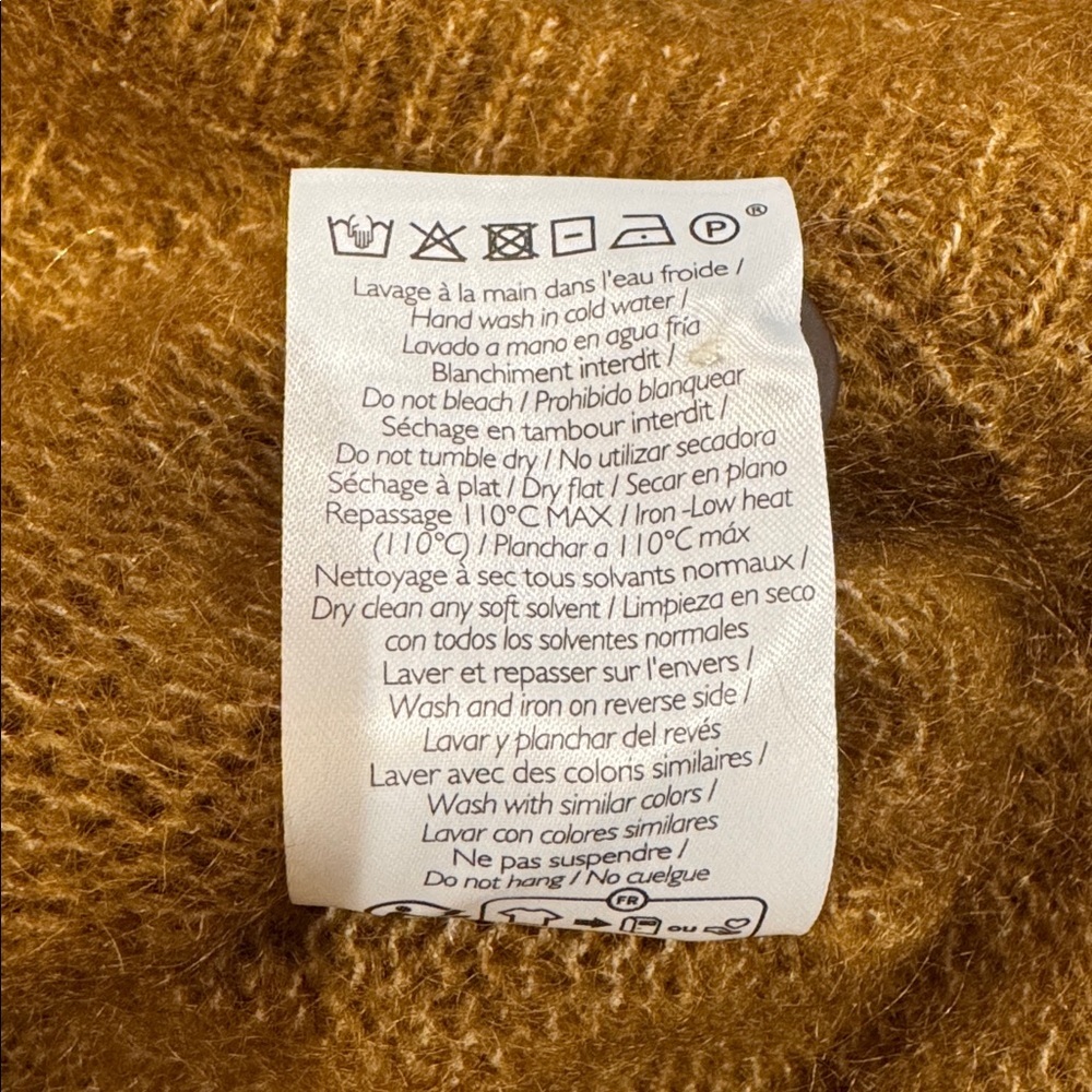 Sezane Evi Cardigan in Olive Green Sz XS/S - Picture 8 of 10